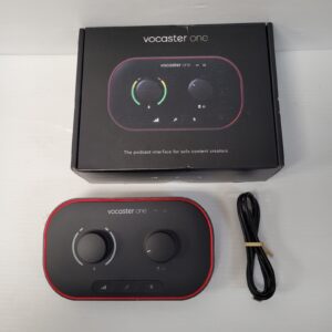 Focusrite Vocaster One Podcast Interface