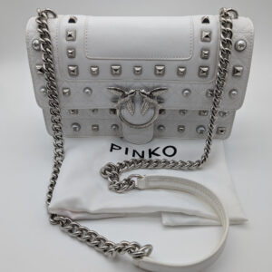Pinko White Crossbody Bag