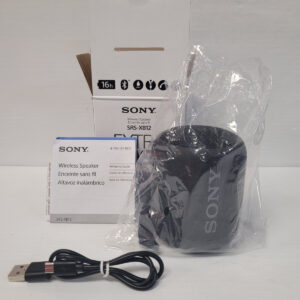 Sony SRS-XB12 Portable Speaker In Box