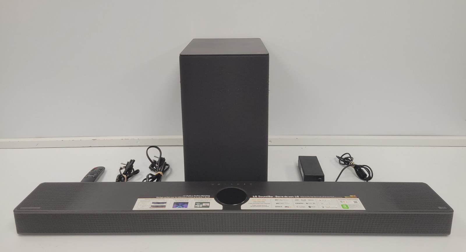 LG SC9S Soundbar & Subwoofer LG SC9S Soundbar & Subwoofer