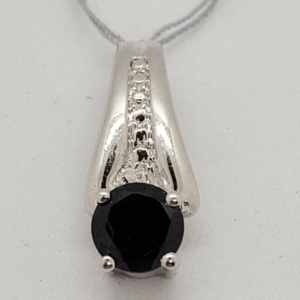 Ladies 925 Silver Drop Pendent