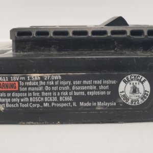 Bosch BAT611 Battery – 18V – 1.5Ah