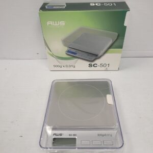 AWS SC-501 Digital Scale – 500g x .01g