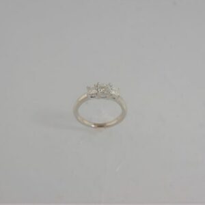 Platinum Multistone Diamond Ring