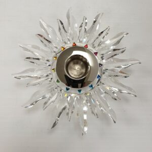 No Name Swarovski Crystal Candle Holder
