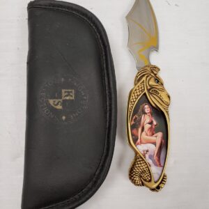 Franklin Mint The Maiden Of The Snow Knightstone Collection Knife