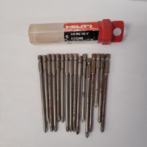 Hilti Assorted Drill Bits for Screw Magazine Attachment