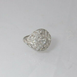 Platinum Multi-Stone Diamond Ring