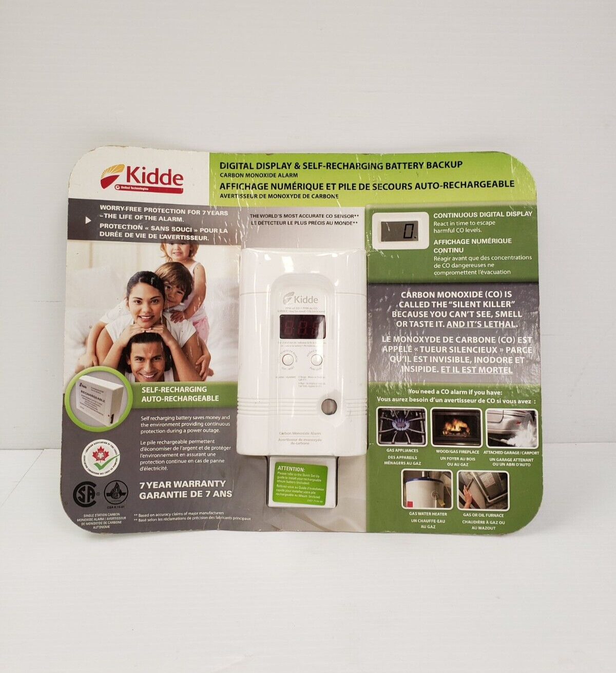 Kidde KN-COPP-3-RC Carbon Monoxide Detector Kidde KN-COPP-3-RC Carbon Monoxide Detector