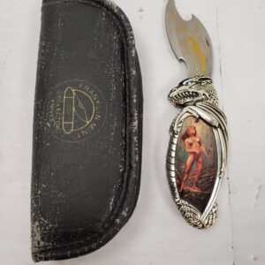 Franklin Mint Enchantress Of The Forest Knightstone Collection Knife