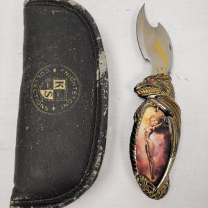 Franklin Mint The Sorceress OF Passion Knightstone Collection Knife