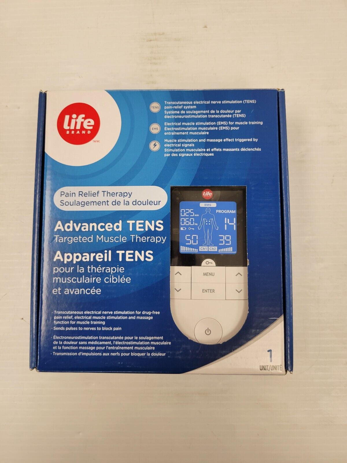 Life Brand Advanced Tens Muscle Therapy Life Brand Advanced Tens Muscle Therapy