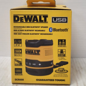 Dewalt DCR008 Wireless Mini Speaker