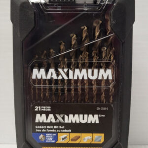 Maximum 054-3588-6 21pc Cobalt Drill Bit Set