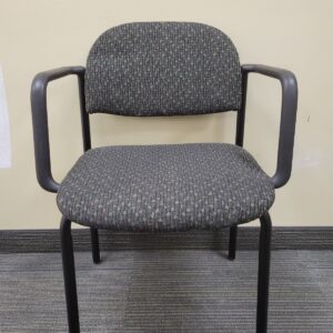 Stackable Office Guest Chair With Arms