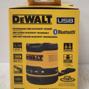 Dewalt DCR008 Wireless Mini Speaker