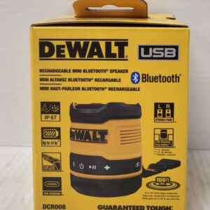 Dewalt DCR008 Wireless Mini Speaker