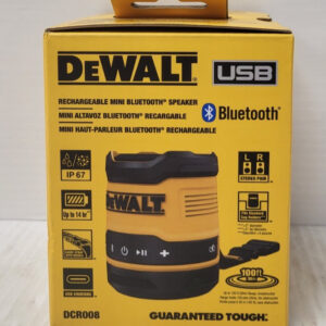 Dewalt DCR008 Wireless Mini Speaker