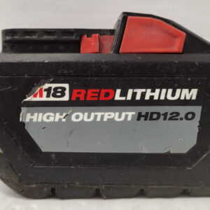 Milwaukee 48-11-1812 M18 High Output Battery – 18V – 12AH