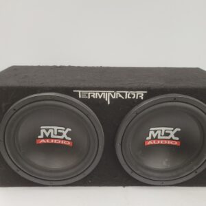 MTX Audio TNP212D2 Car Subwoofer- 2X 12″ in Box