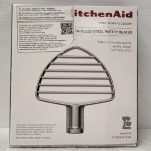 KitchenAid KSMPB7SS Pastry Beater Stand Mixer Accessory