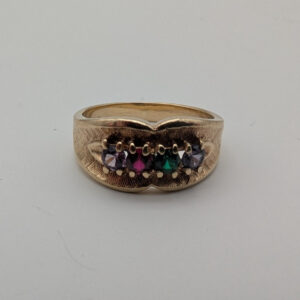Ring Yellow Gold 10K 4.3 Grams Sz 5.75