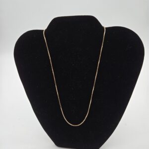 Necklace 10K yellow gold 2.0 grams 16.5″