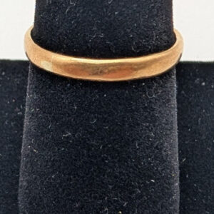 Ring Yellow Gold 22K 3.0 grams Sz 8.5